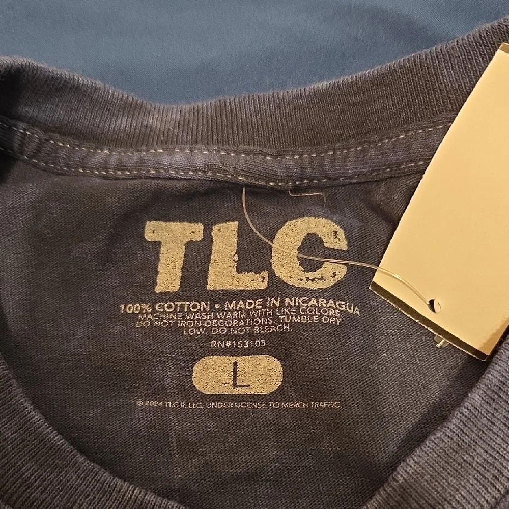 TLC Kids Graphic Tee - Black and Multicolor - Picture 2 of 2